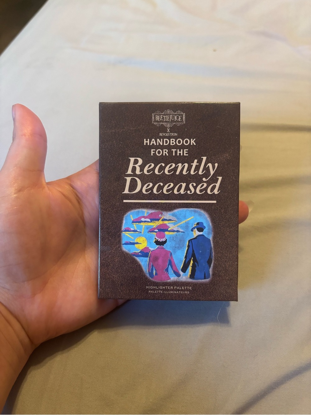 Beetlejuice x Makeup Revolution "Handbook for the Recently Deceased" Highlighter
